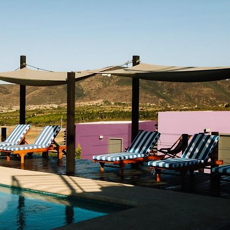 Villa Flor De Cera Valle de Guadalupe Esterno foto